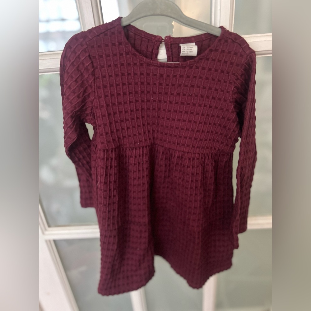 H&M Kids Casual Dress - Burgundy